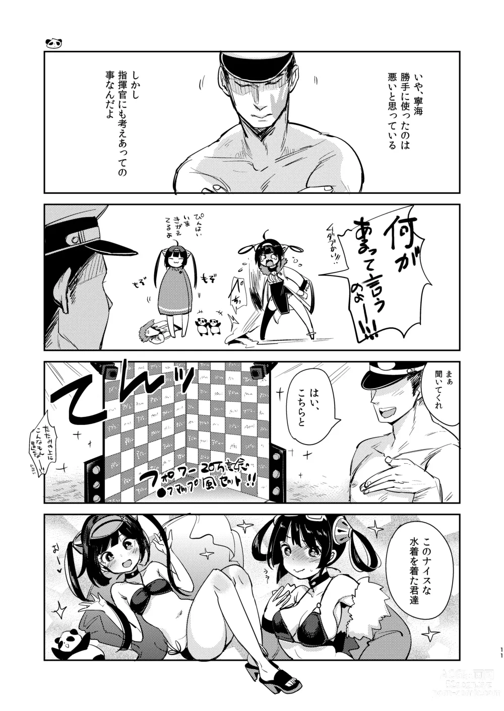 Page 10 of doujinshi Taihen! Shikikan no Ninnin ga Pinpin! Soushuuhen