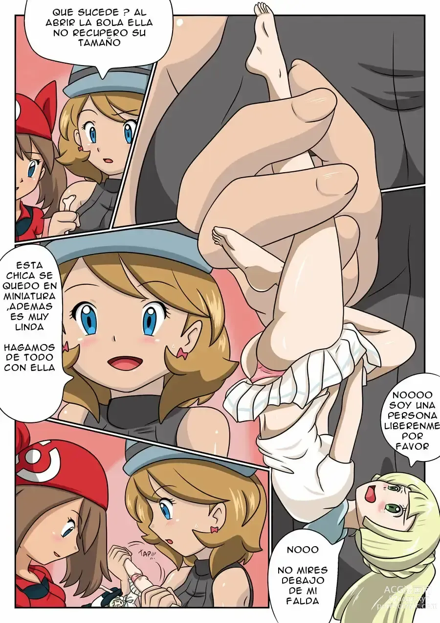 Page 11 of doujinshi Serena Pokeworld