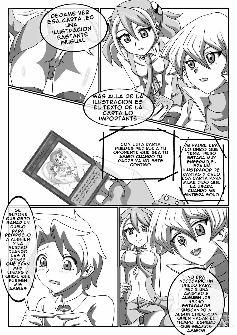 Page 4 of doujinshi Arc-V the friend card