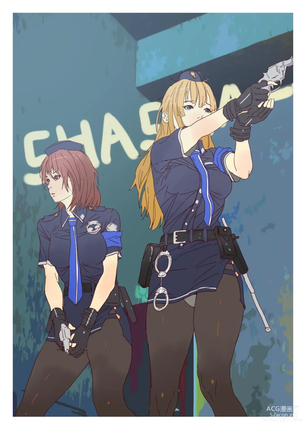 Page 26 of manga 女警队Female police force