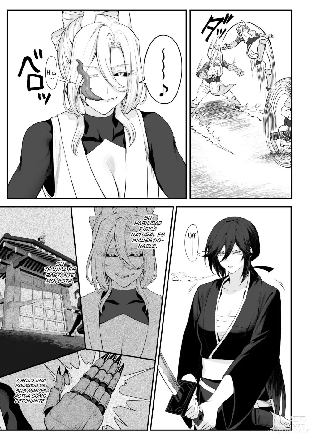 Page 138 of doujinshi Valquirias Guerreras! ~Arco De La Samurai Tsubaki~