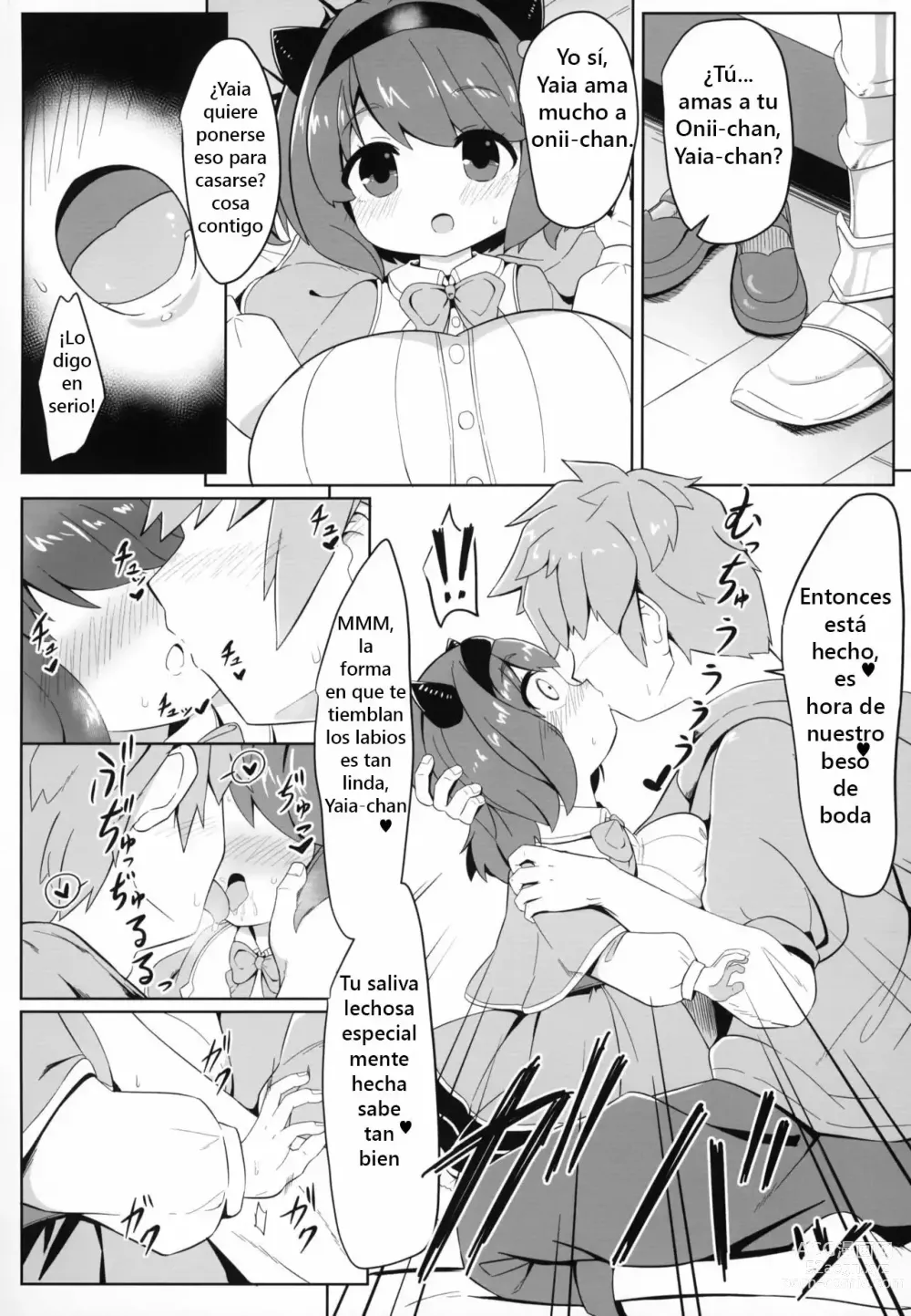 Page 11 of doujinshi YAIACHAN TO KOZUKURI ETCHI SURU HON