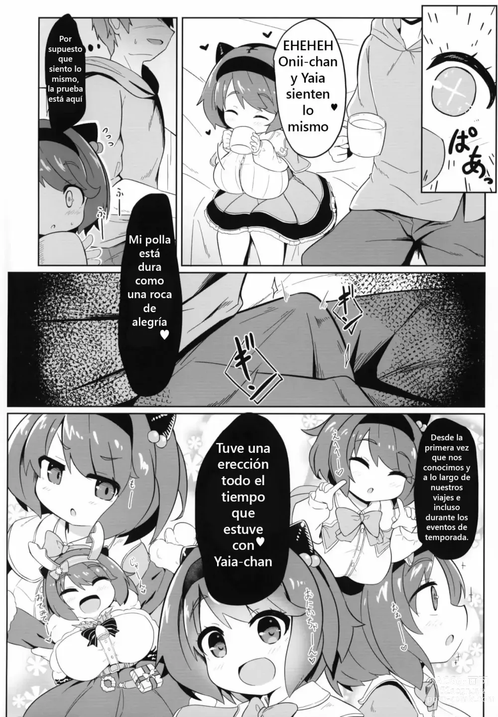 Page 3 of doujinshi YAIACHAN TO KOZUKURI ETCHI SURU HON