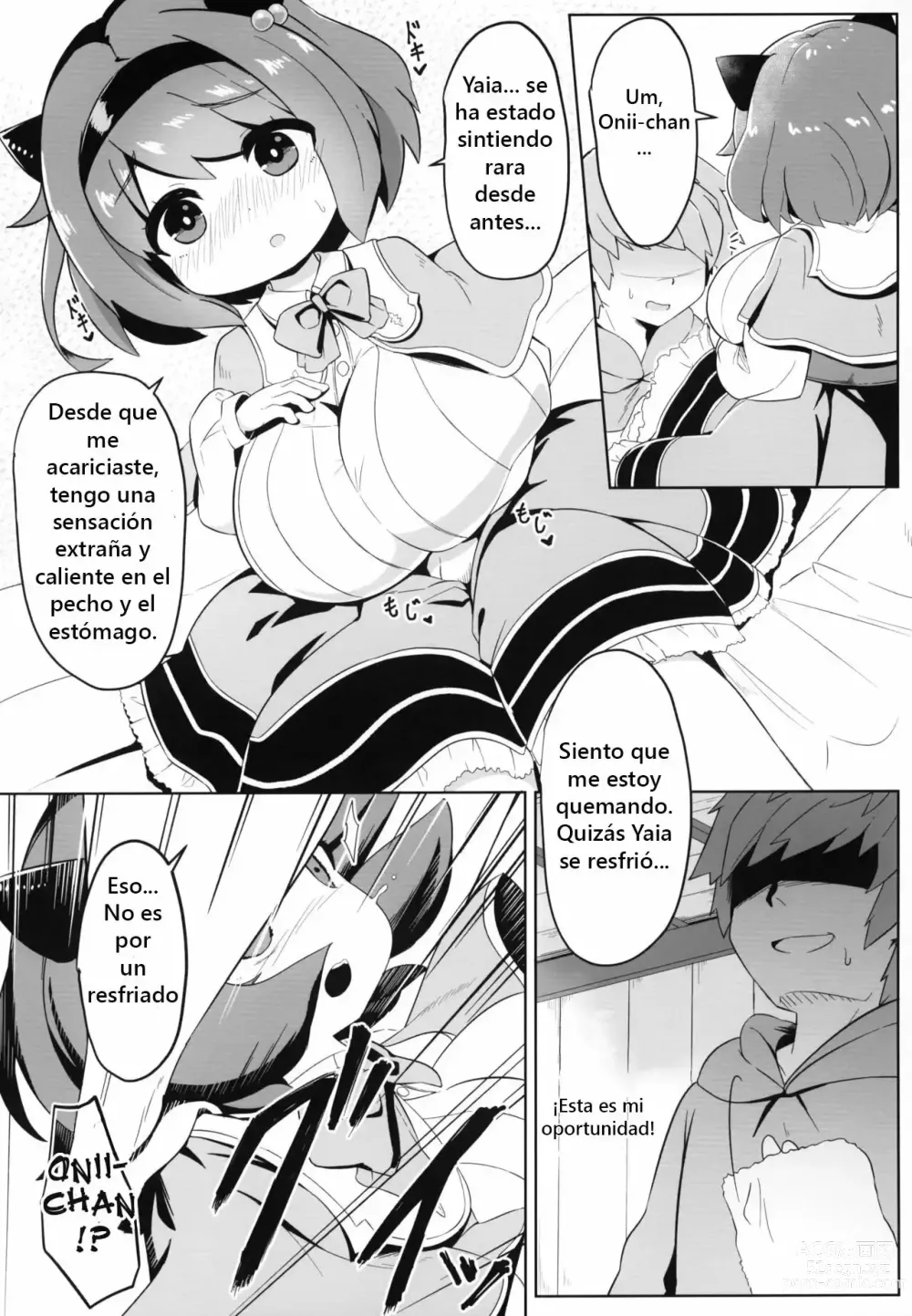 Page 8 of doujinshi YAIACHAN TO KOZUKURI ETCHI SURU HON