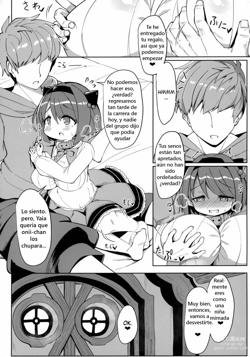 Page 5 of doujinshi YKEH2 YAIACHAN TO KOZUKURI ETCHI SHITA HON