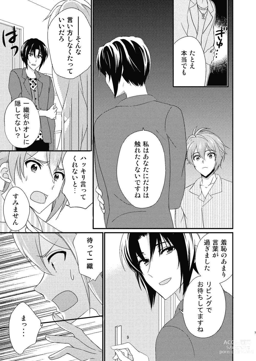 Page 6 of doujinshi Renai Shoushinsha Mark - Junbi-Gou