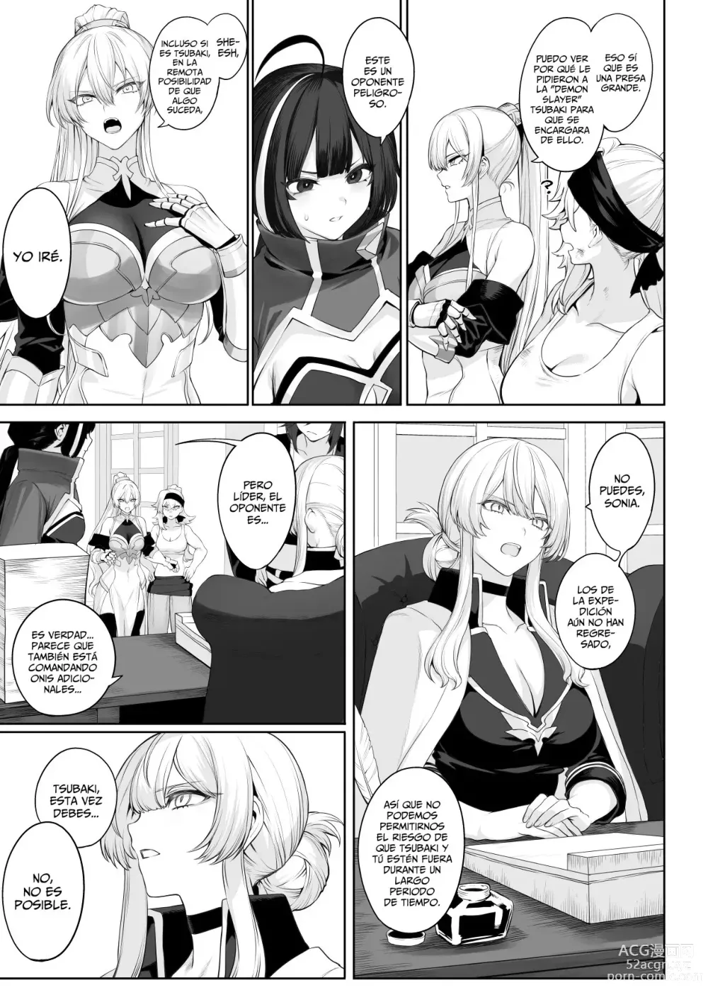 Page 27 of doujinshi ¡Valquirias Guerreras! ~Arco De La Samurái Tsubaki~