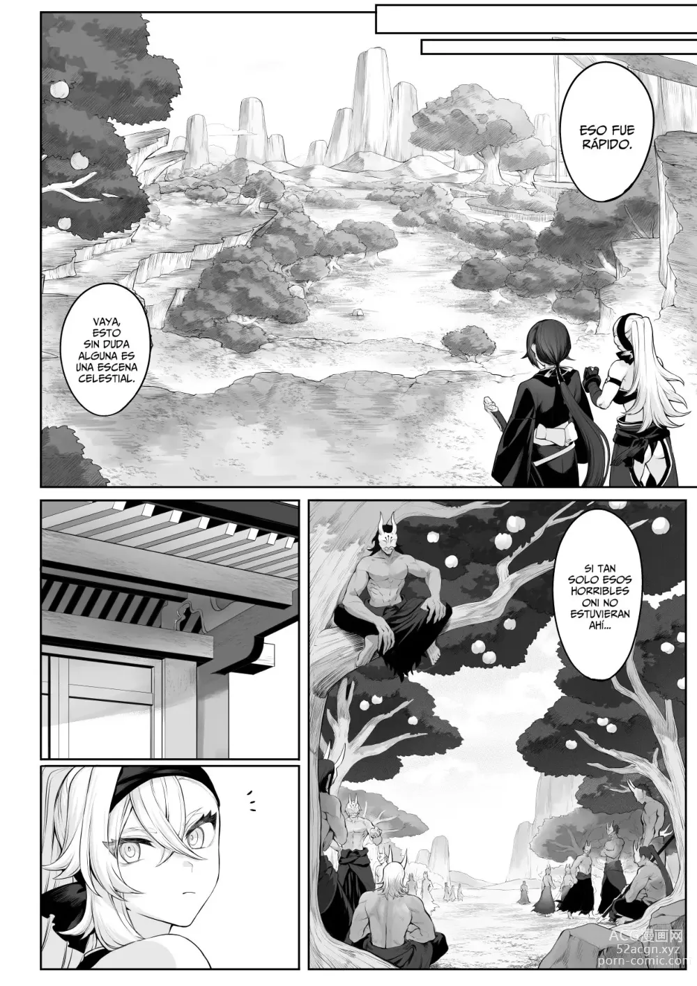 Page 36 of doujinshi ¡Valquirias Guerreras! ~Arco De La Samurái Tsubaki~