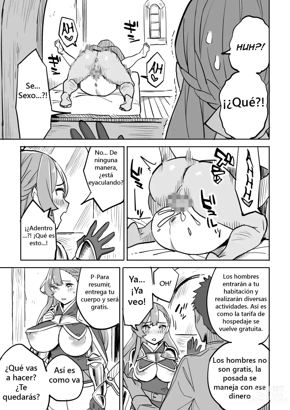 Page 9 of doujinshi Beware of Free Lodging!