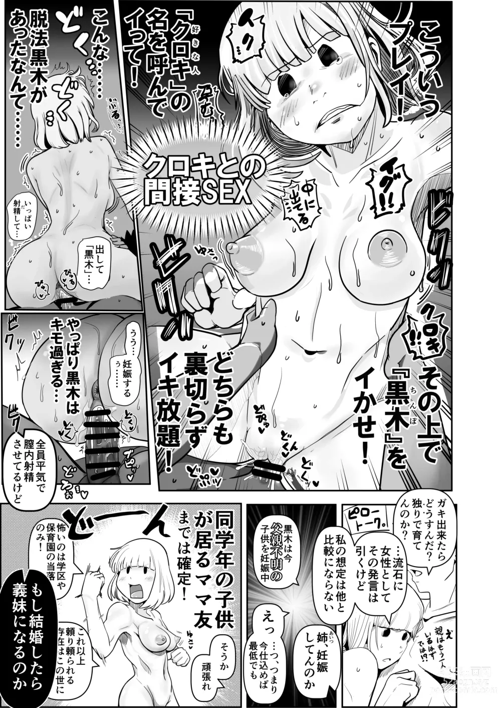 Page 23 of doujinshi Watashitachi no tomodachi no ototo wa rushi hinin shitemoraenakatta no wa do kangaete mo suki demonainoni tsugetta watashitachi ga warui!