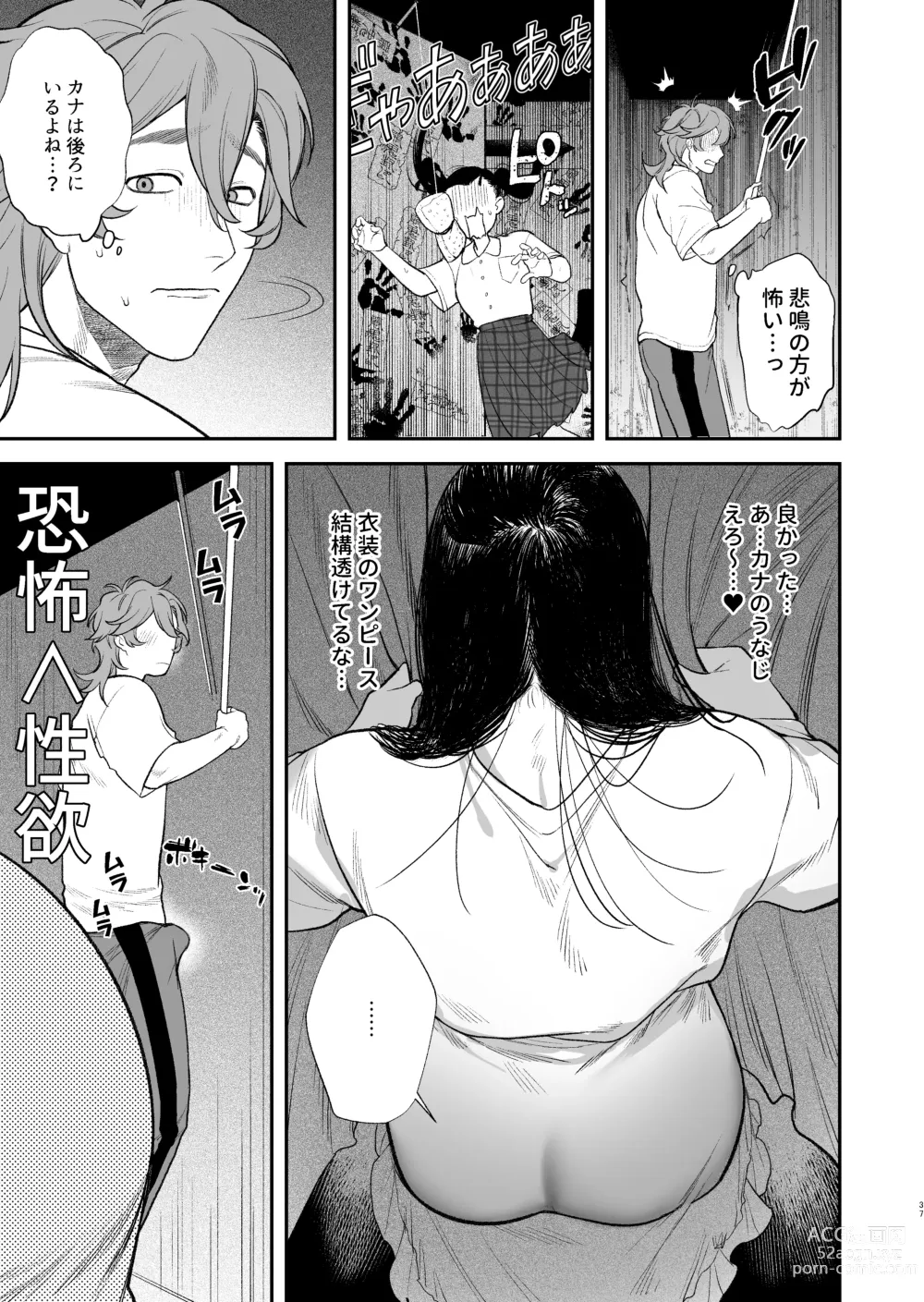 Page 39 of doujinshi Gakuen-sai wa Yari heya