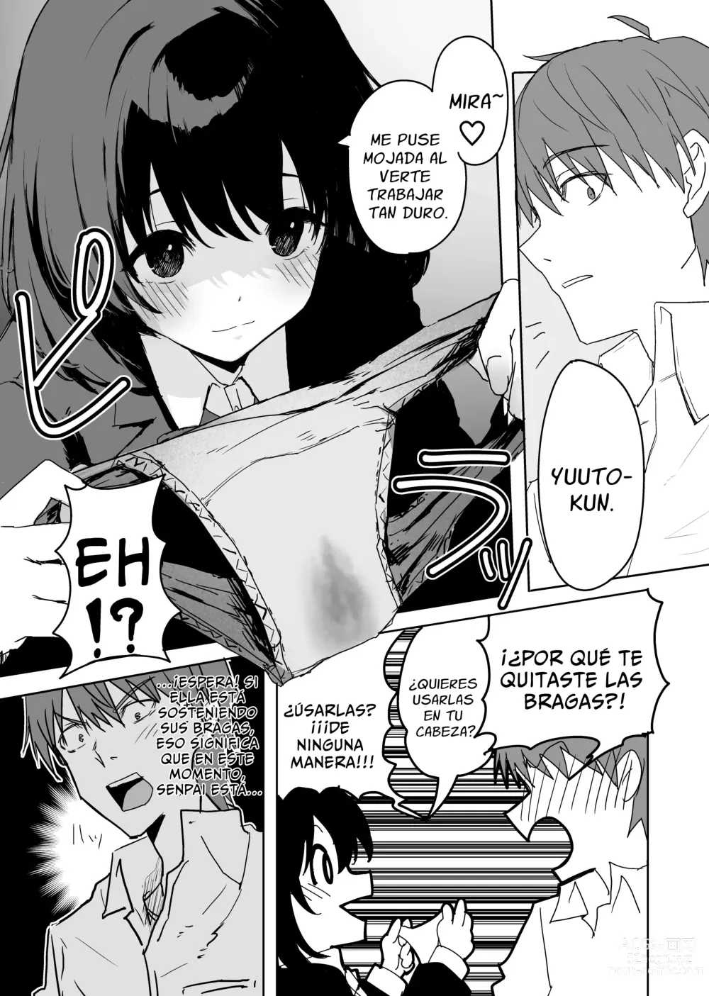 Page 4 of doujinshi Sakuraba Senpai wa Misetagari 2