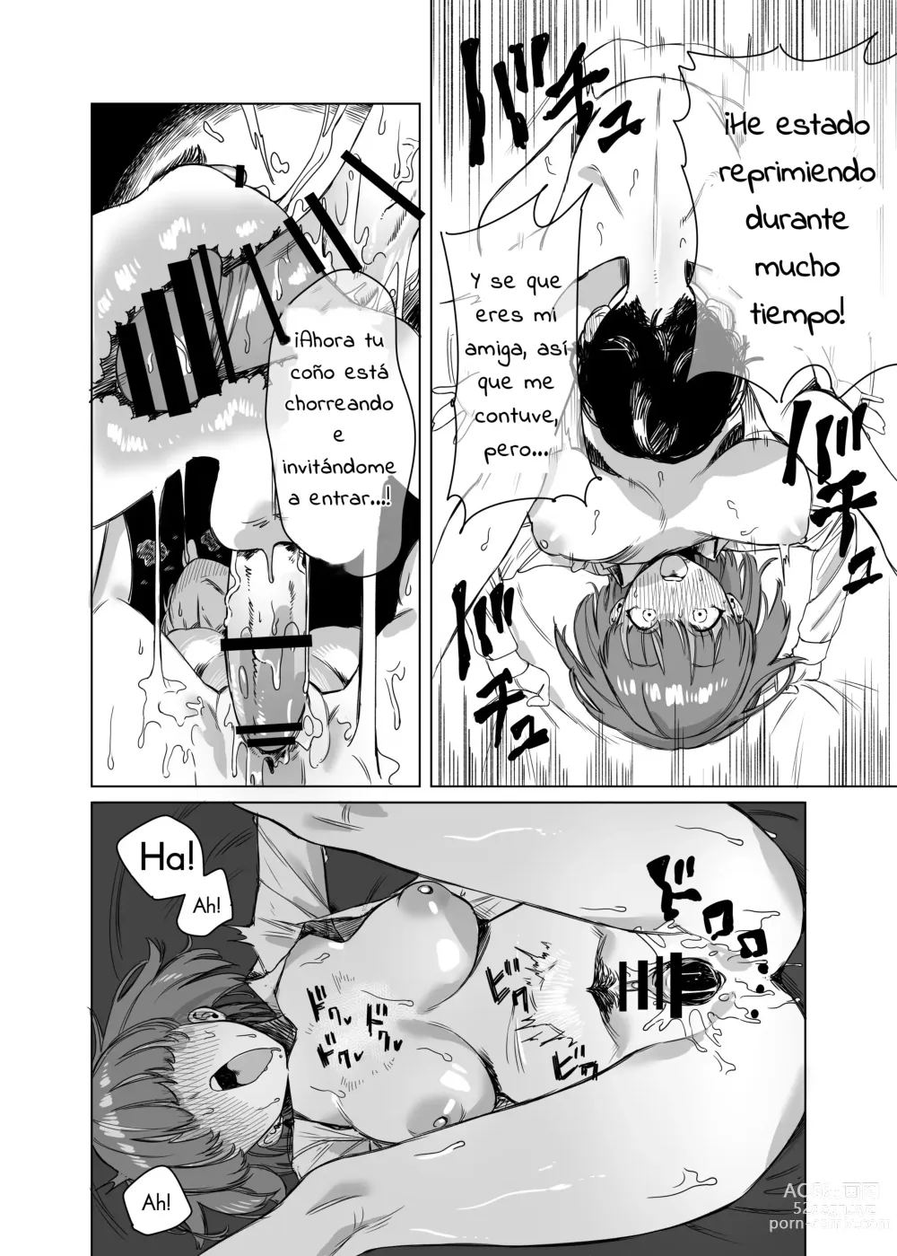 Page 17 of doujinshi Futanari ga Tomodachi ni Seishori shite morau Hanashi