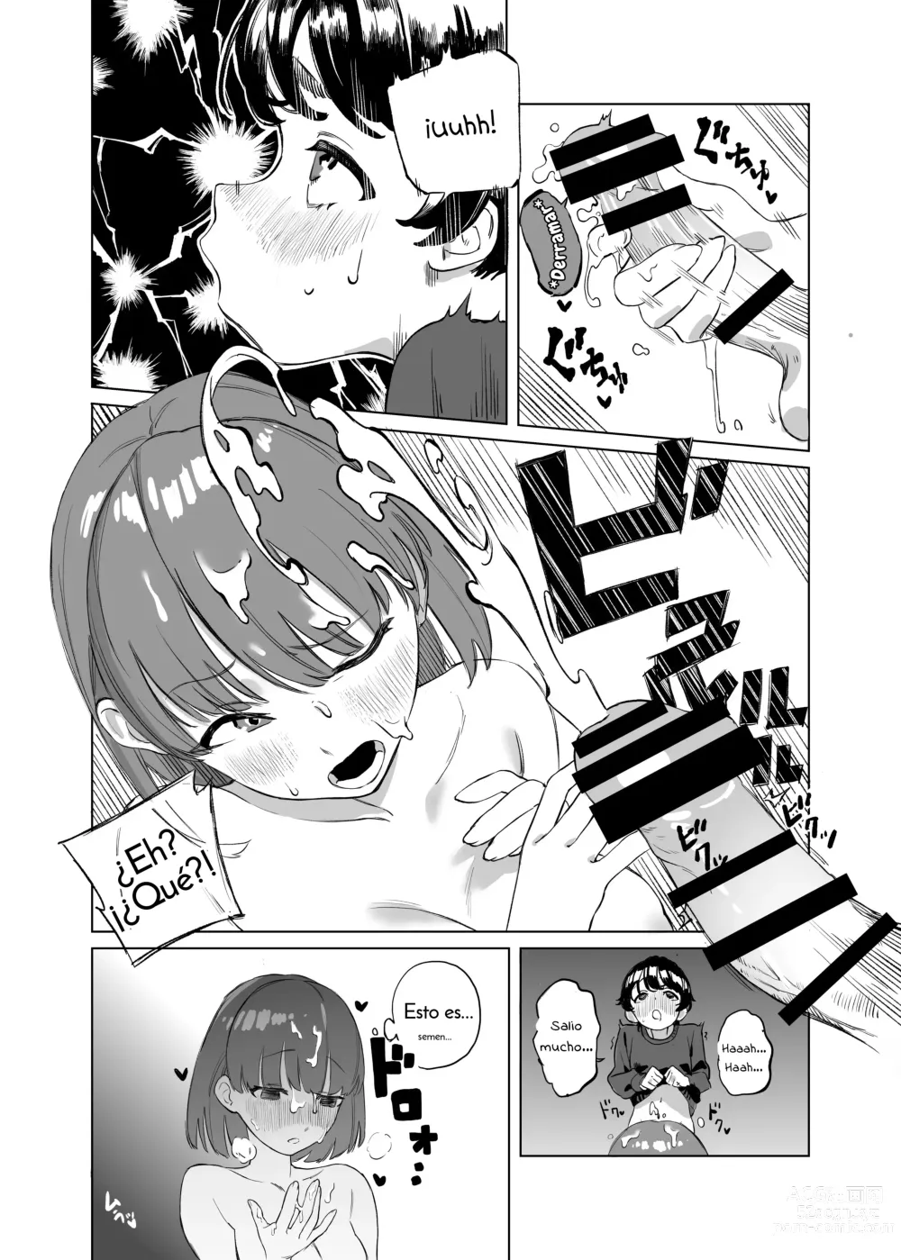 Page 8 of doujinshi Futanari ga Tomodachi ni Seishori shite morau Hanashi