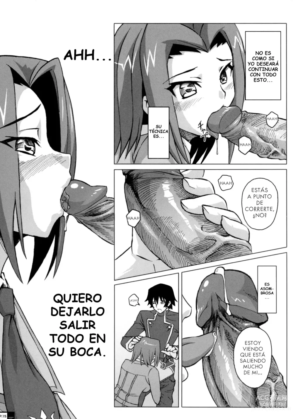 Page 14 of doujinshi Ero Terrorist Kallen no Kokuhaku Daisakusen (decensored)