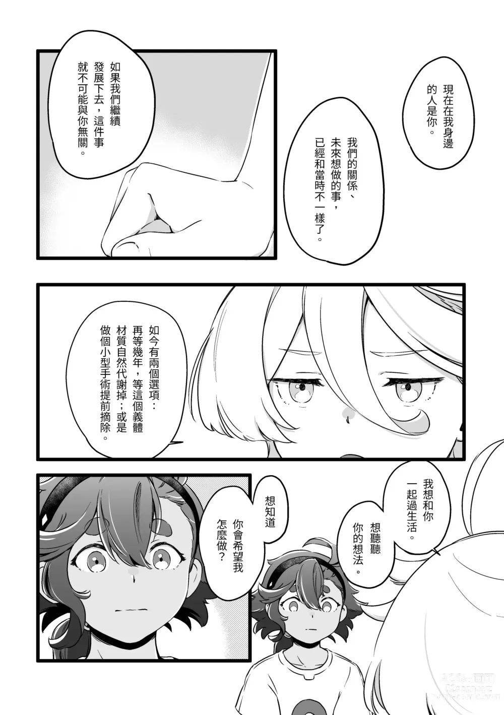 Page 7 of doujinshi 你不要過來！