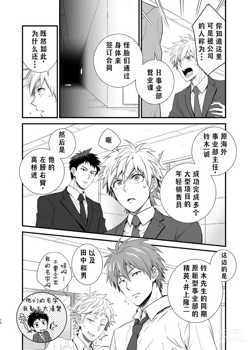 Page 8 of doujinshi H事业部营业科特别研修篇