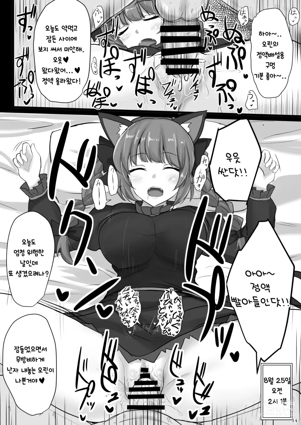 Page 13 of doujinshi 지령전 수면간기록 vol.2