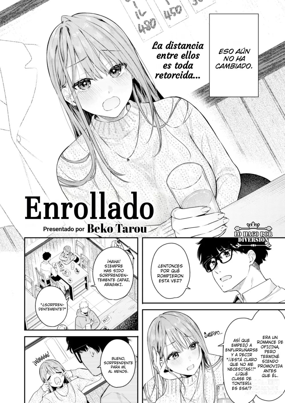 Page 2 of manga Enrollado