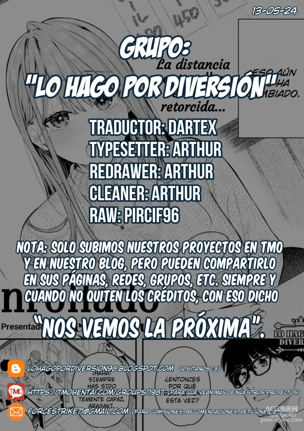 Page 29 of manga Enrollado