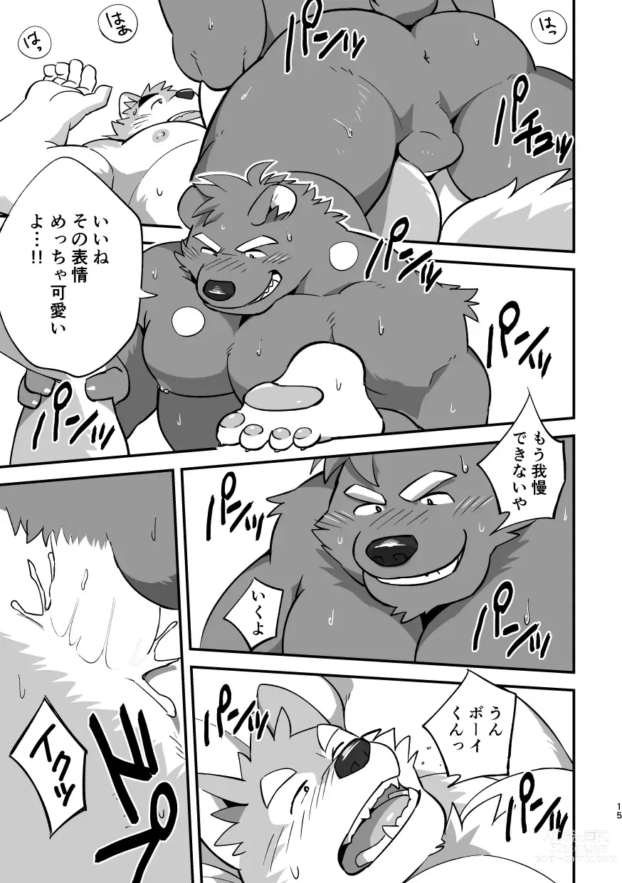 Page 14 of doujinshi LUCKY FURRY