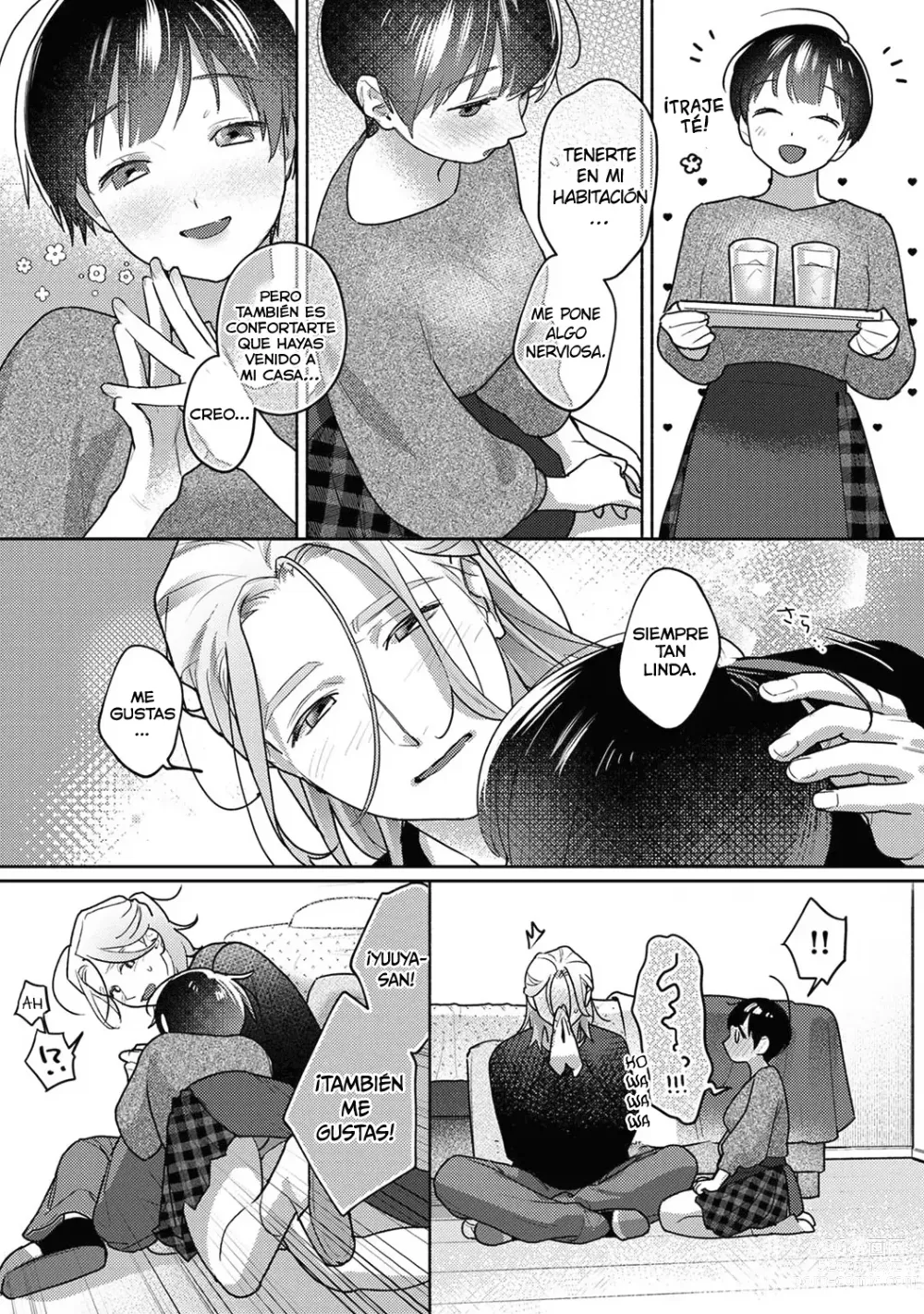 Page 12 of manga Ohanayasan to joshi kousei CAP07