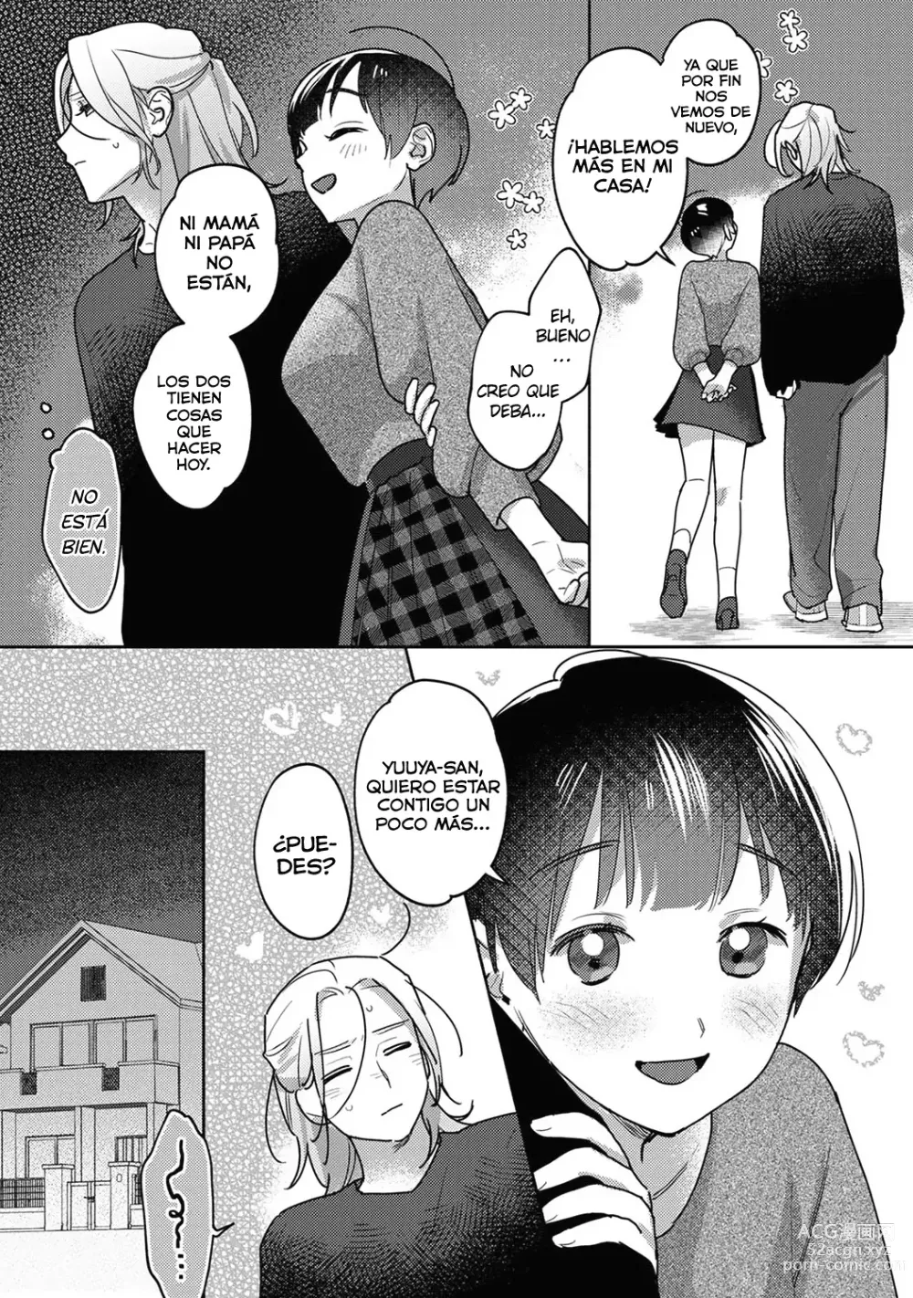 Page 10 of manga Ohanayasan to joshi kousei CAP07