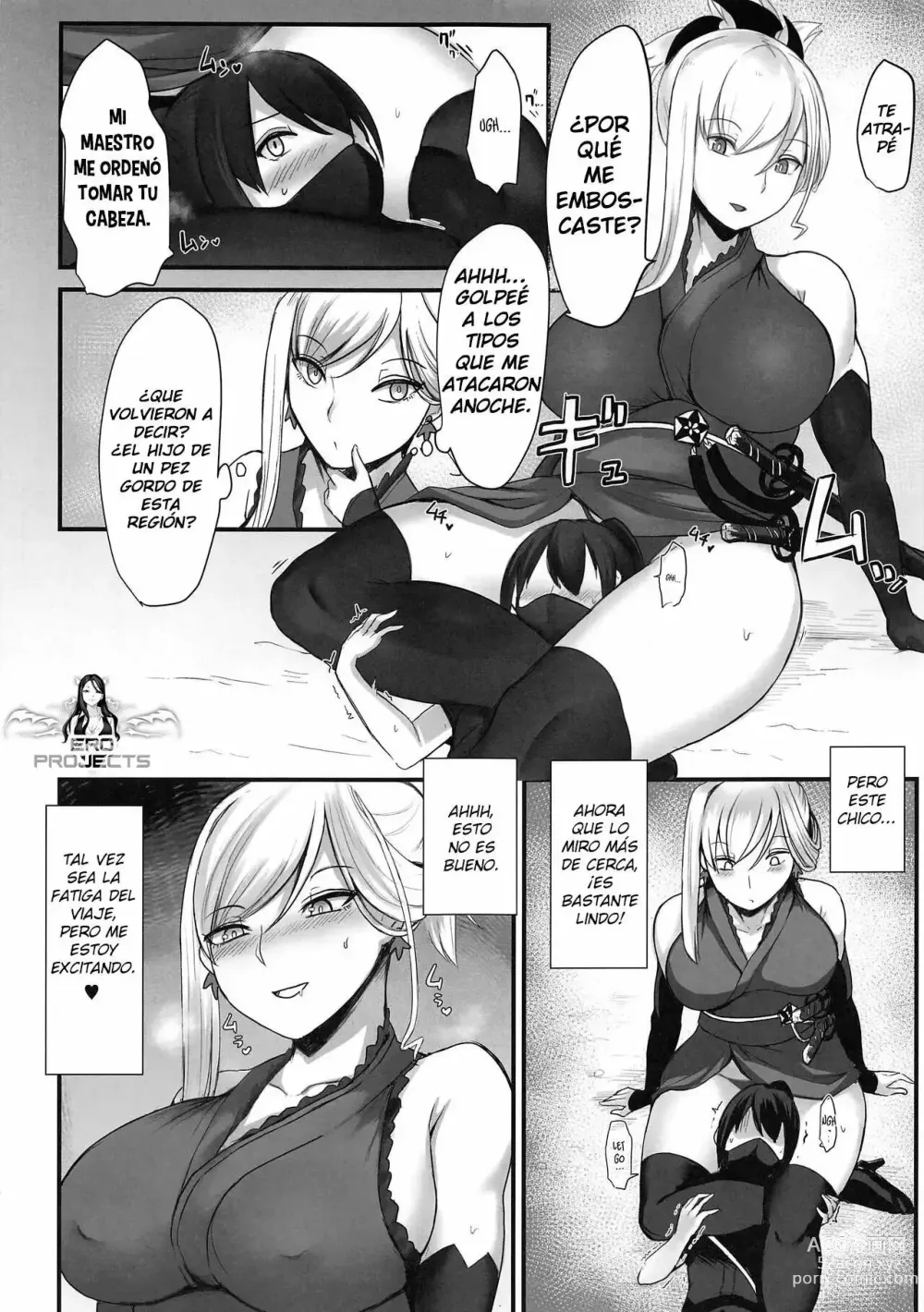 Page 8 of doujinshi Sakusei Kengou Musashi-chan