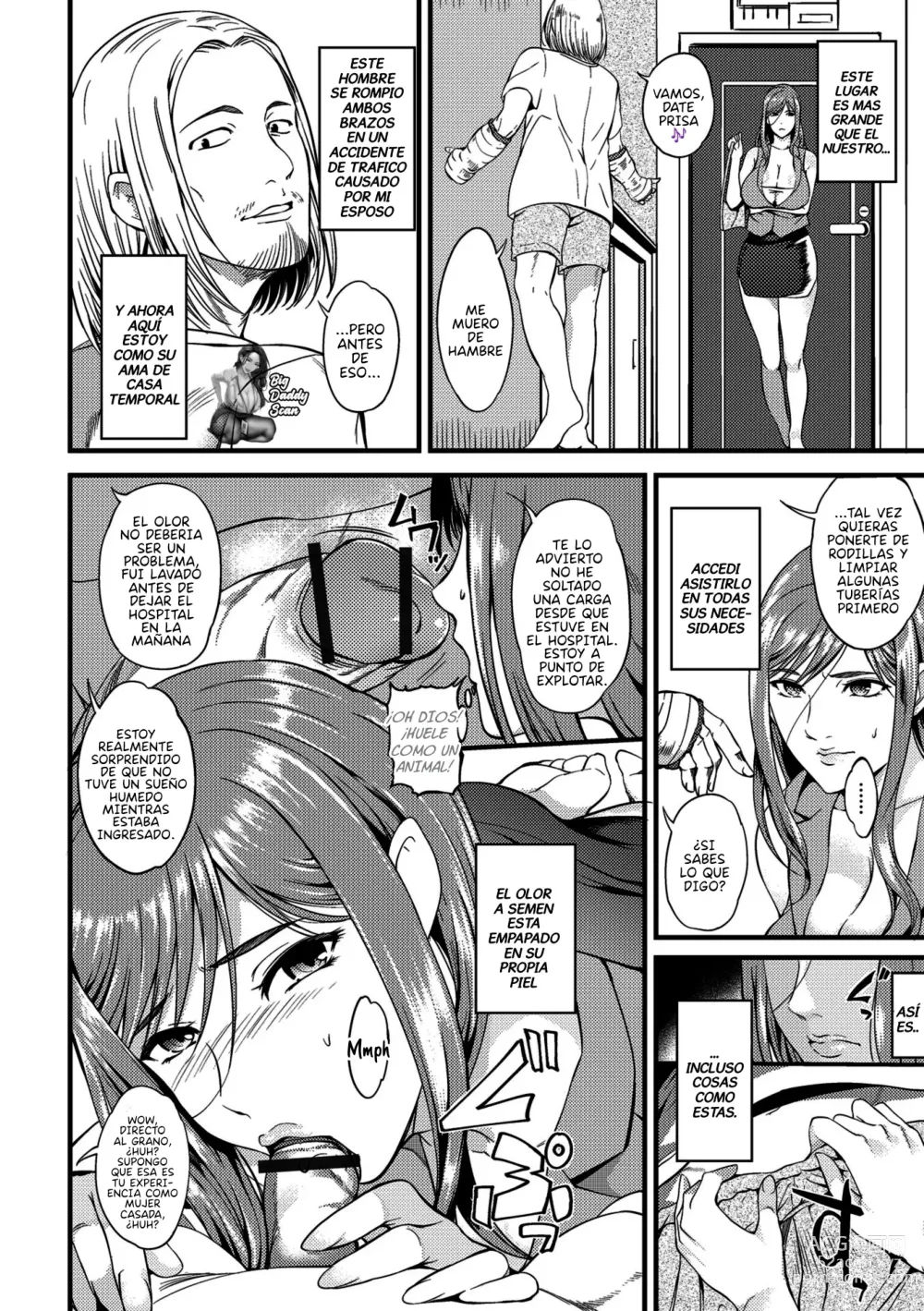 Page 2 of manga Servicio Domestico Temporal