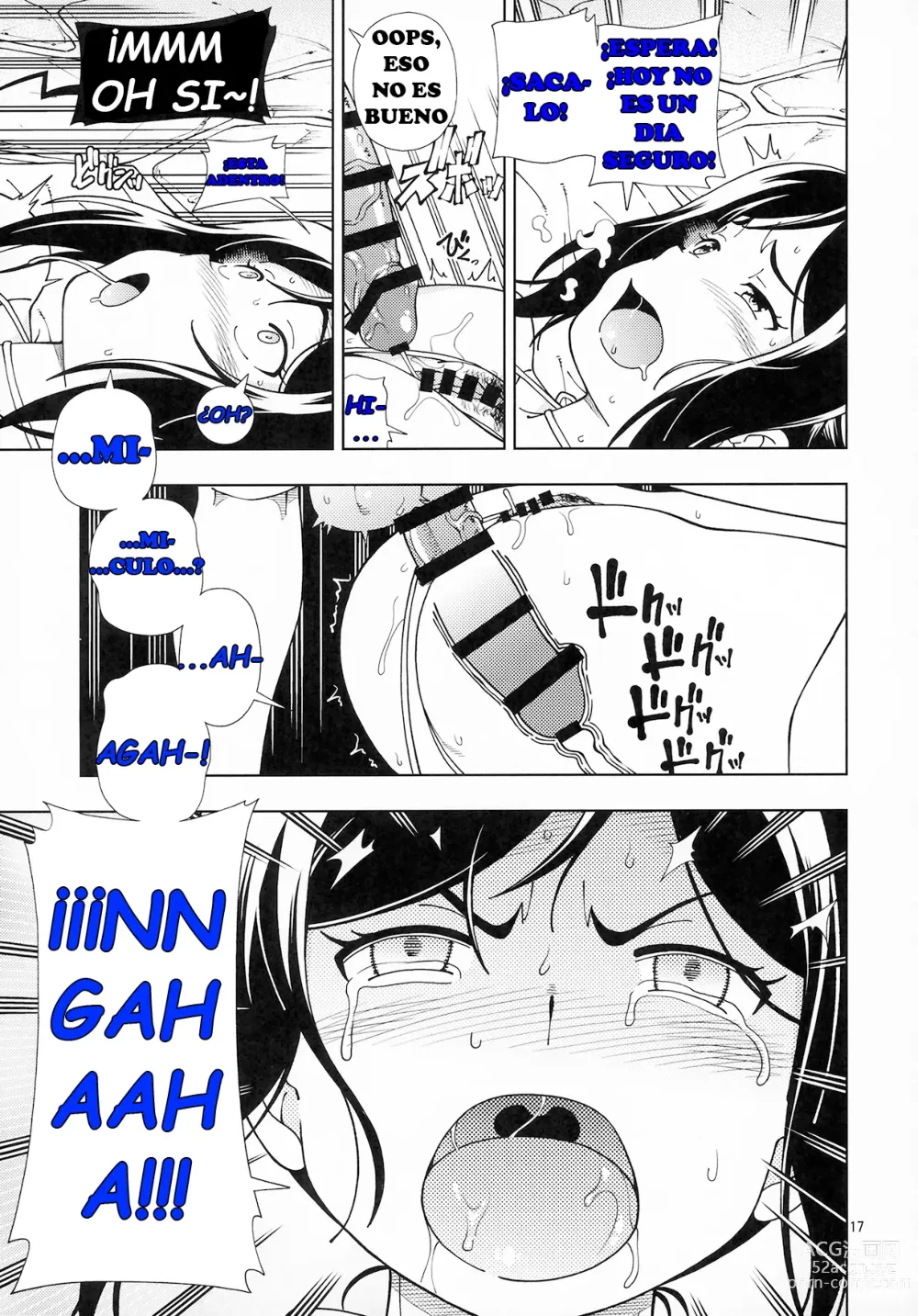 Page 15 of doujinshi Hotel Ohara Aqours No Yu