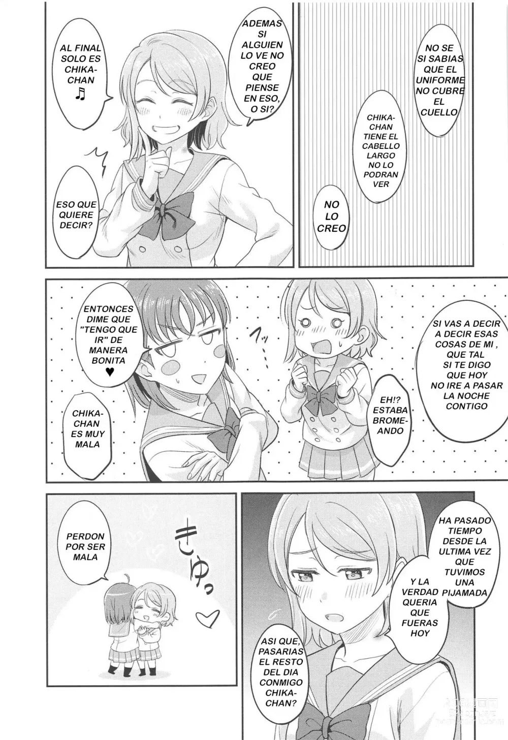 Page 12 of doujinshi YOU CHIKA XOXO