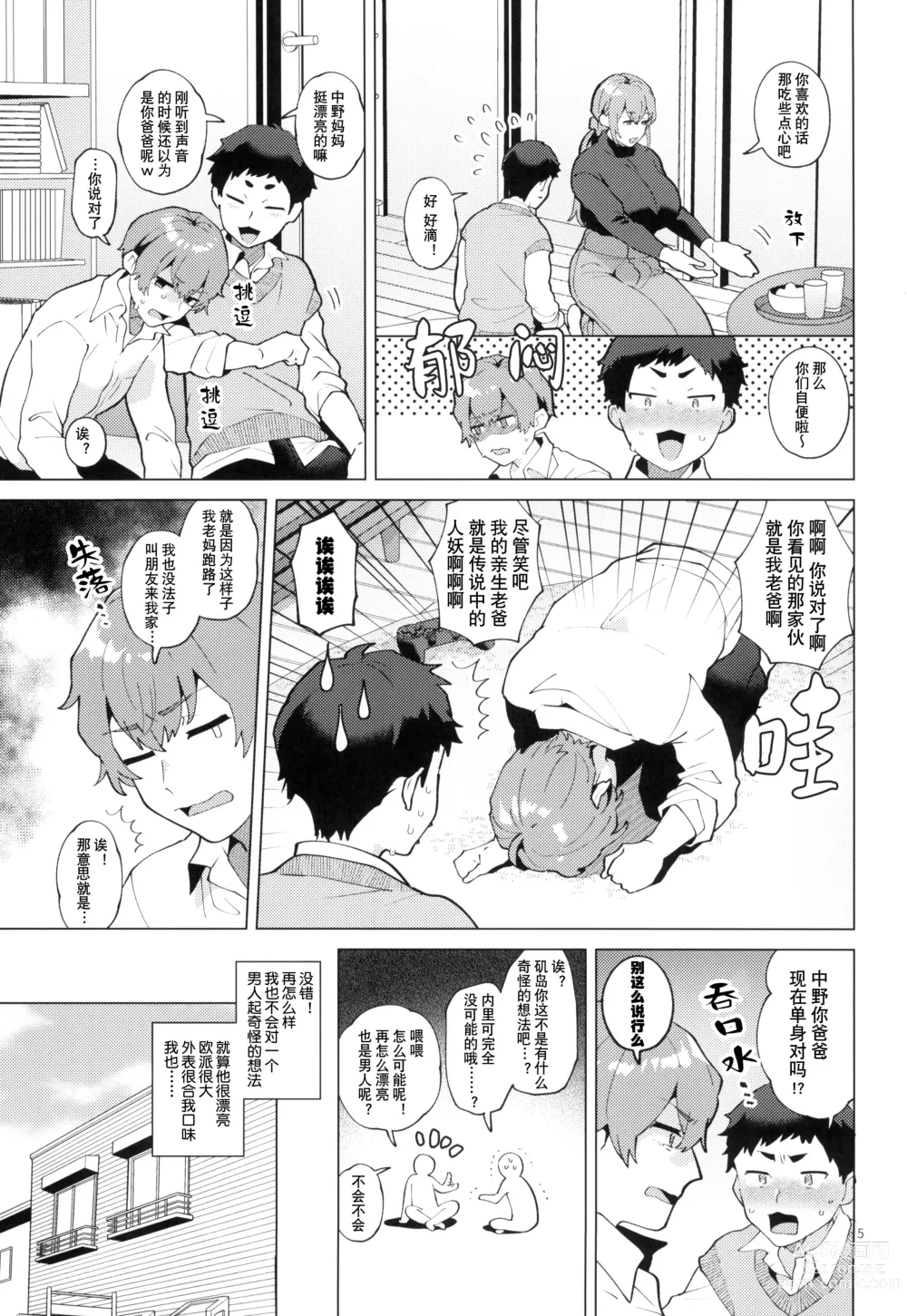 Page 5 of doujinshi 单身的男妈妈志月小姐