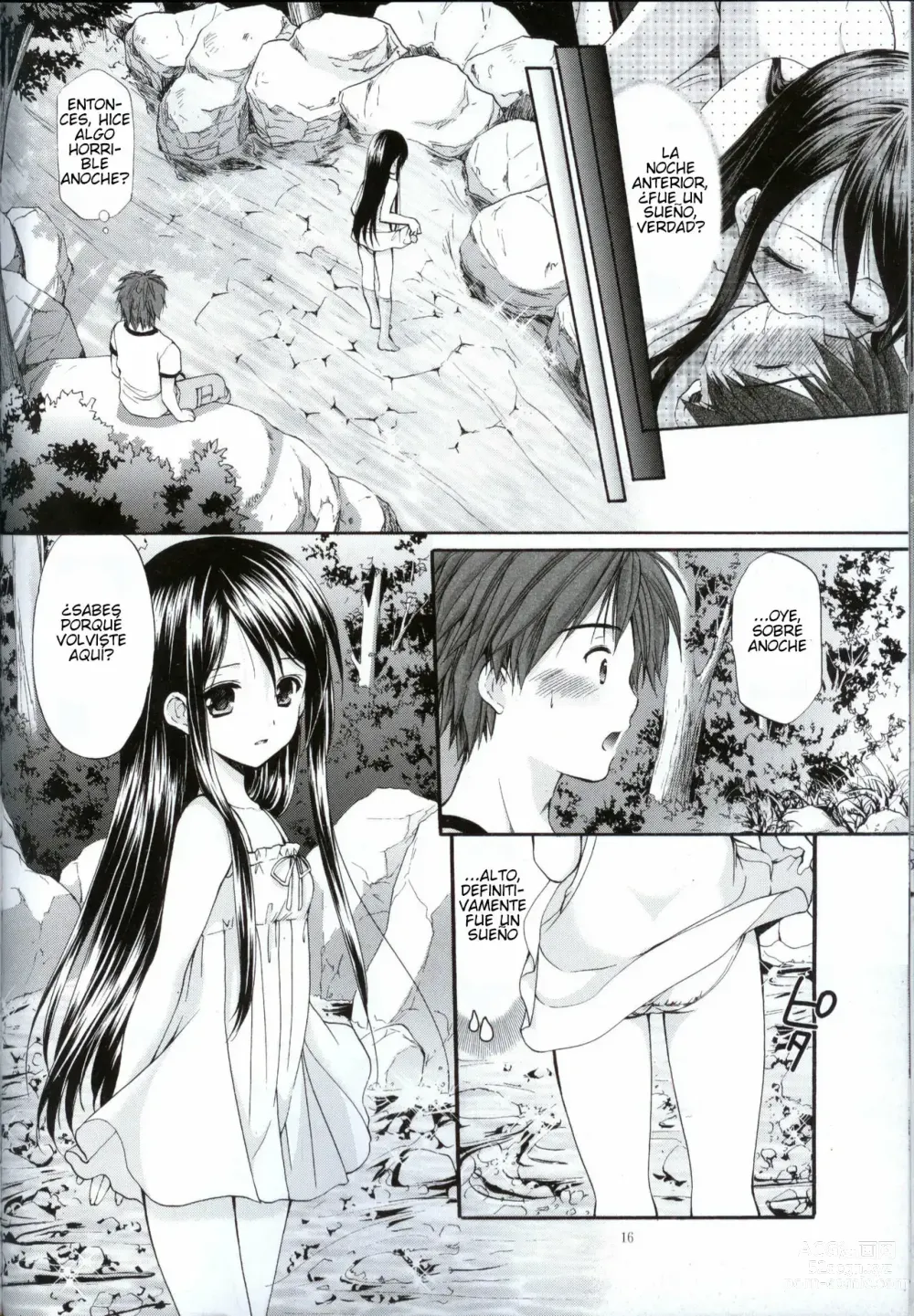 Page 15 of doujinshi Yousei no Tawamure 2