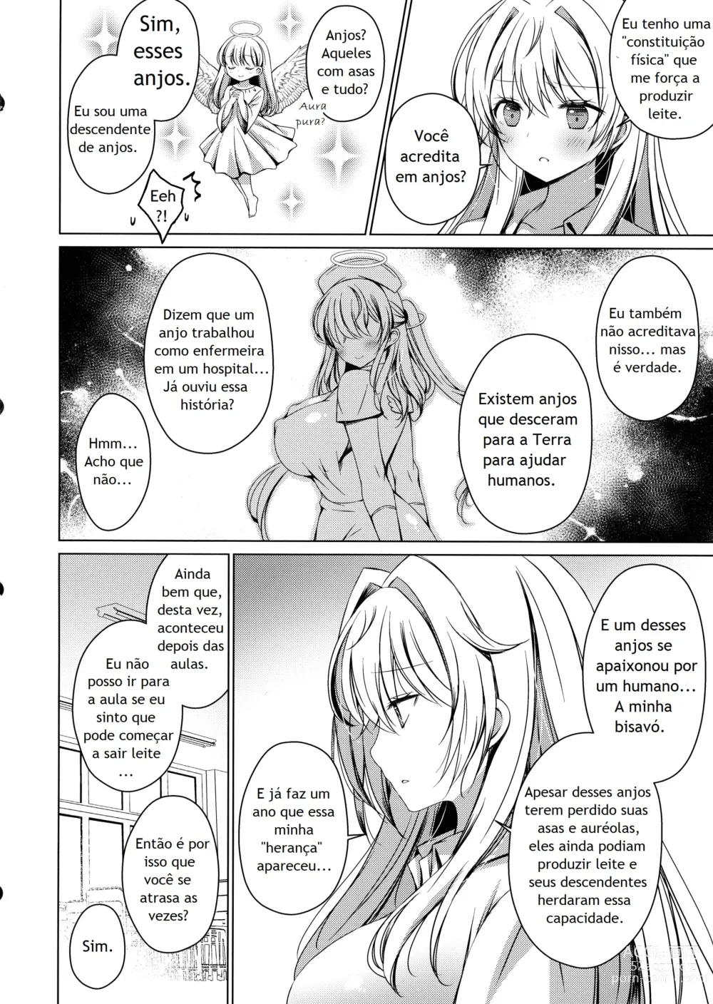 Page 11 of doujinshi Ore wa Amatsuka-san no Milk Nomi-gakari!? 1 - I was assigned to drink Amatsuka-sans milk!?