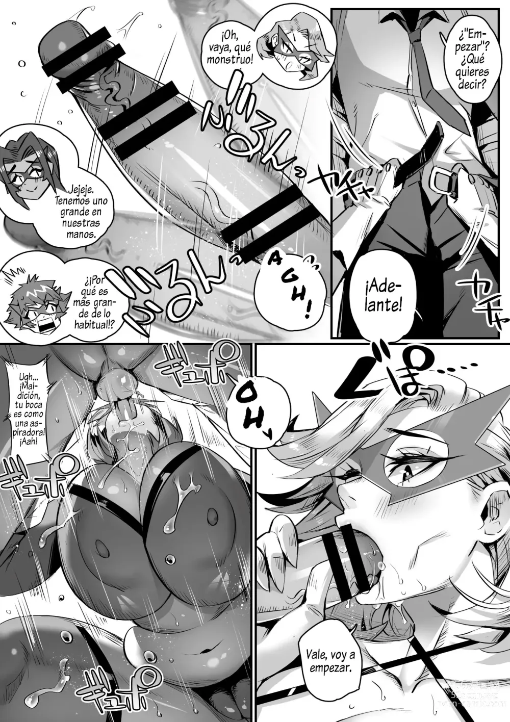 Page 18 of doujinshi Bakunyuu Sentai Chichi Renjaa