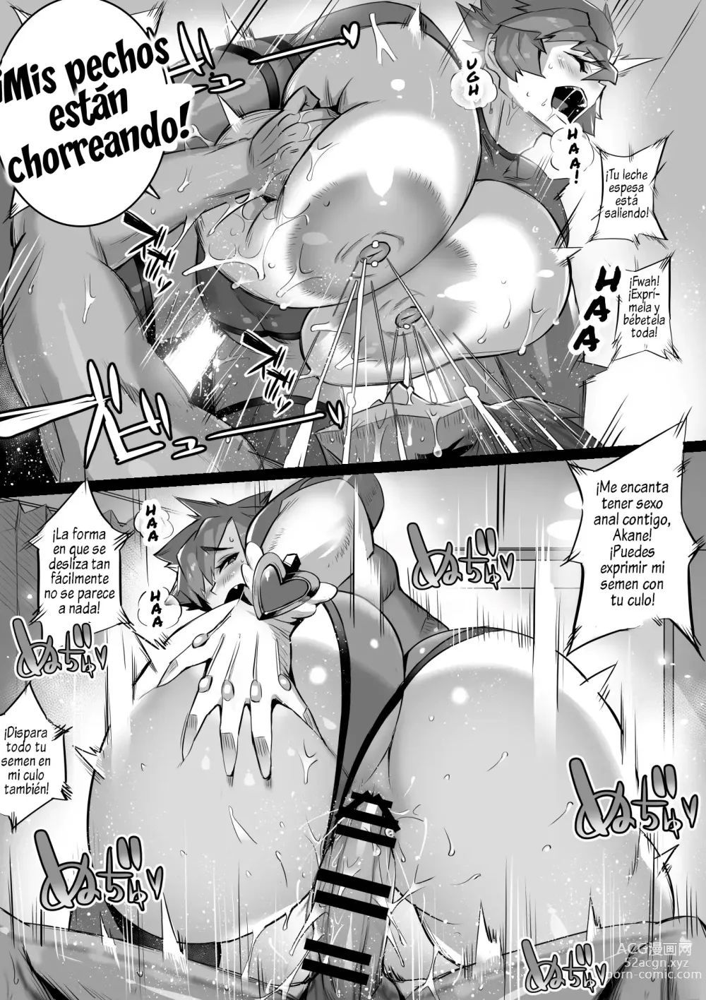 Page 48 of doujinshi Bakunyuu Sentai Chichi Renjaa