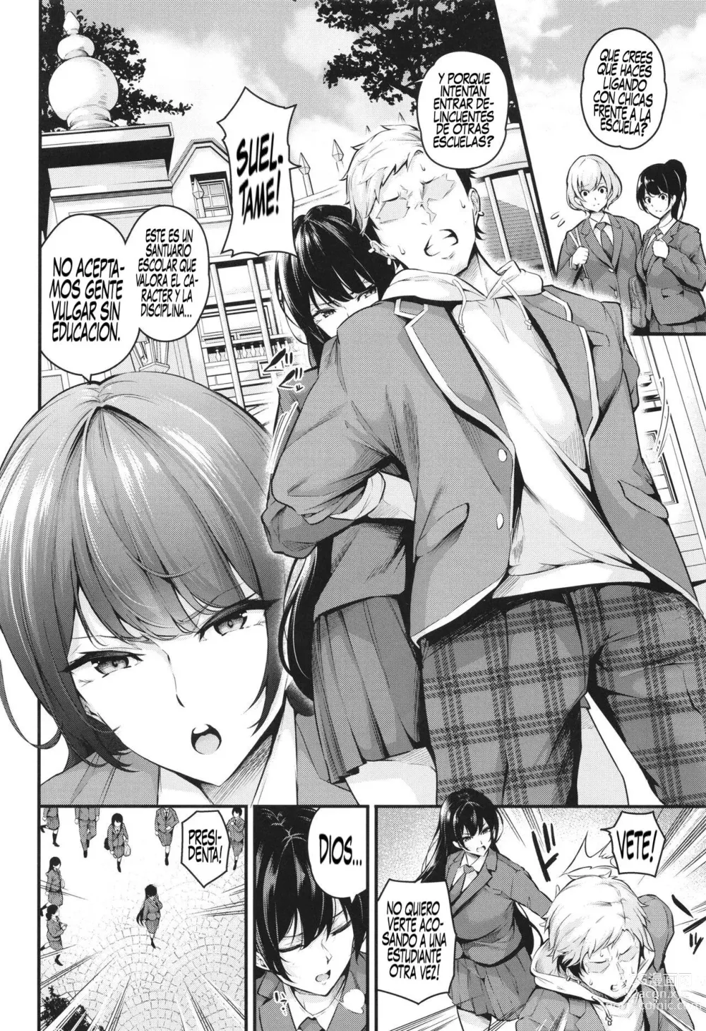 Page 4 of doujinshi Shiramine Gakuen no Mesubuta Kaichou