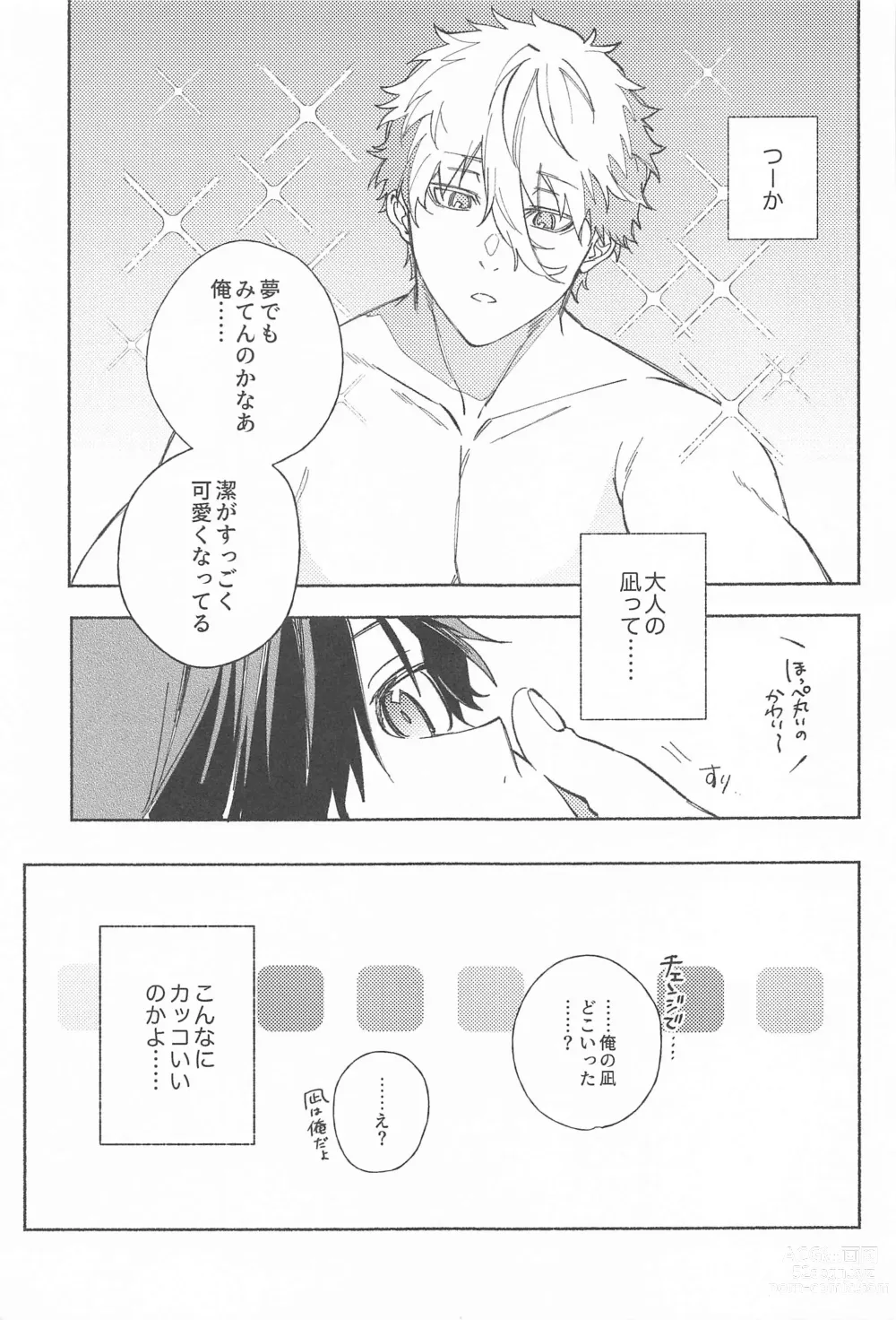 Page 4 of doujinshi Itsu datte  Kimi dake o Mitsumeteru  - Love you now and forever.