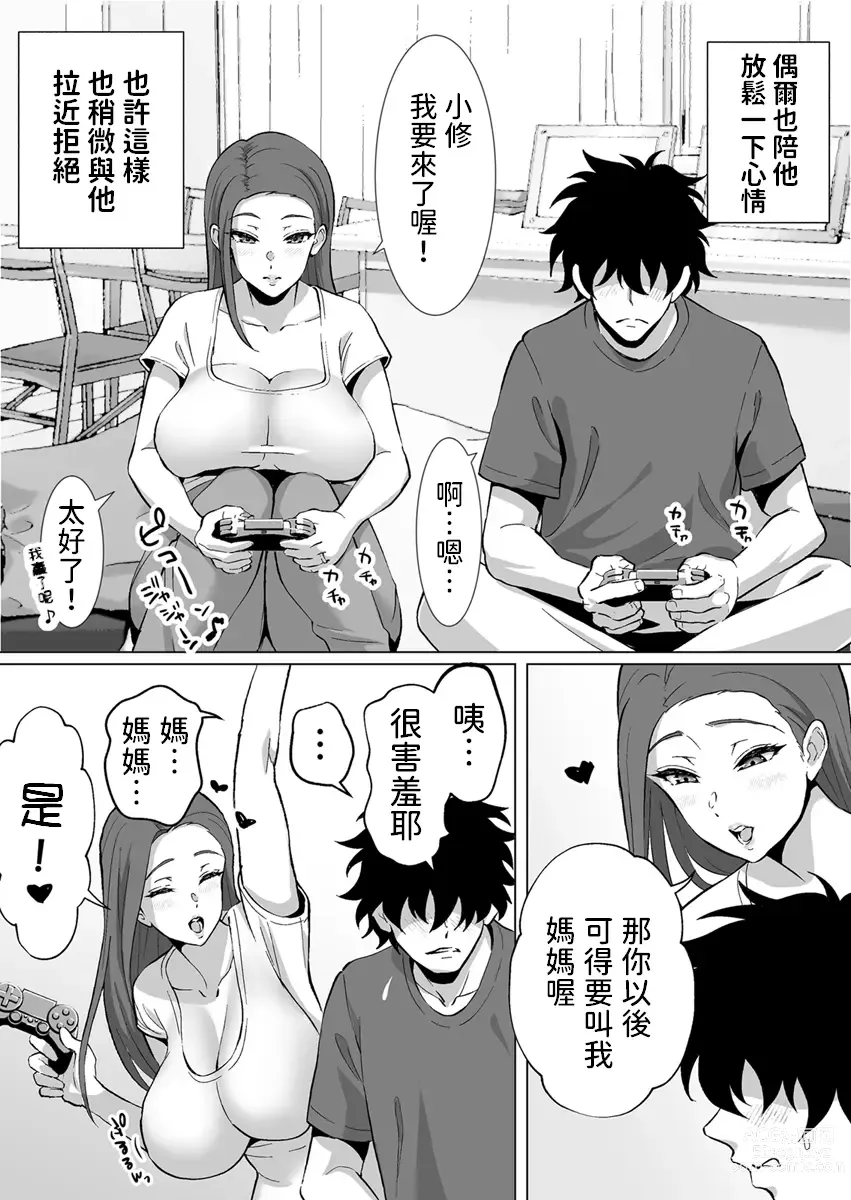 Page 11 of manga Bakunyuu Mama wa Zetsurin Gimusuko wo Benkyou ni Shuuchuu Suru tame Karada de Sukiri Saseru 1