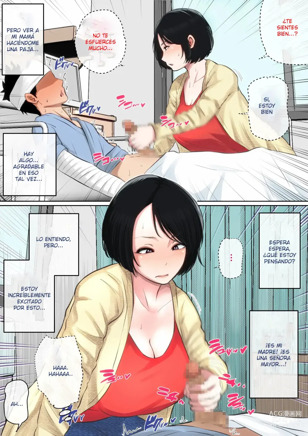 Page 11 of doujinshi Mi Madre me Cuida en El Hospital...