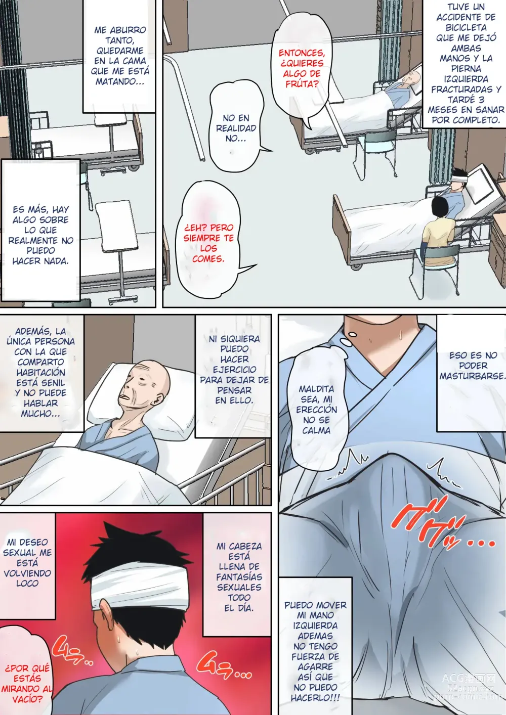 Page 3 of doujinshi Mi Madre me Cuida en El Hospital...