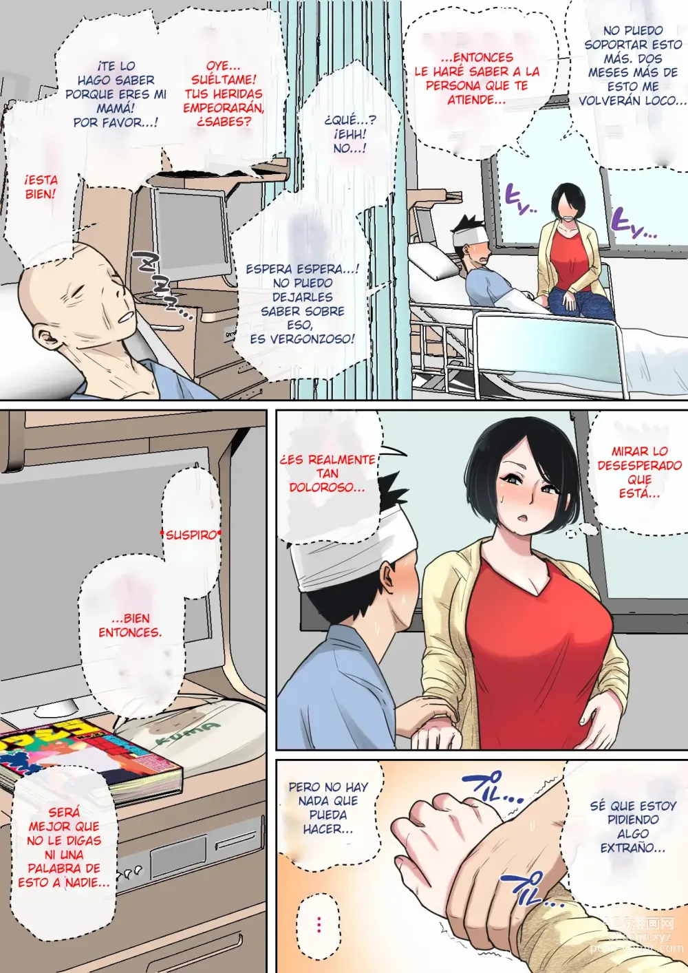 Page 7 of doujinshi Mi Madre me Cuida en El Hospital...