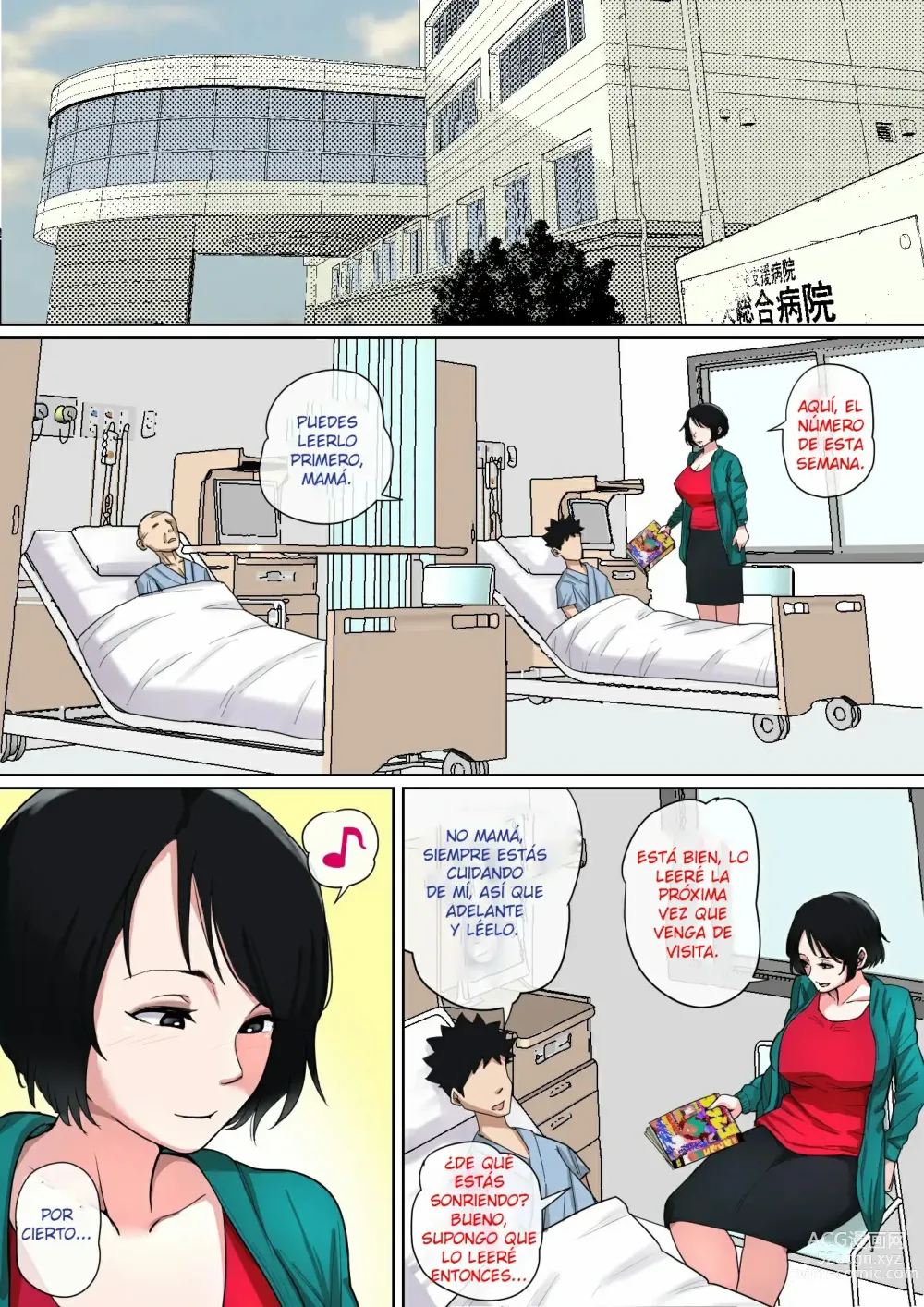 Page 74 of doujinshi Mi Madre me Cuida en El Hospital...