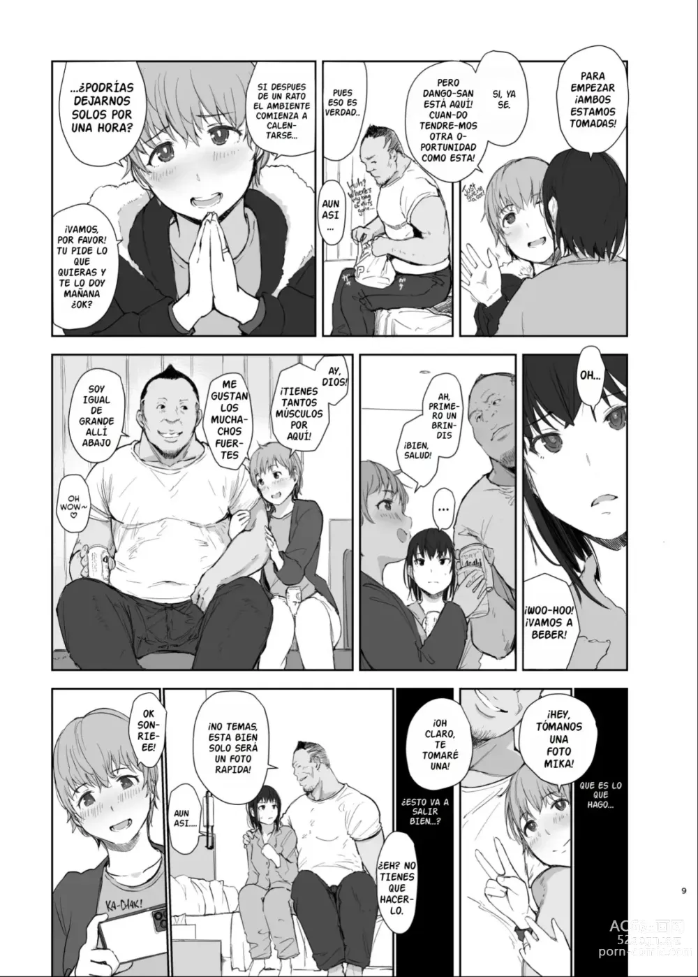 Page 8 of doujinshi Hitodzuma futari NTR no tabi