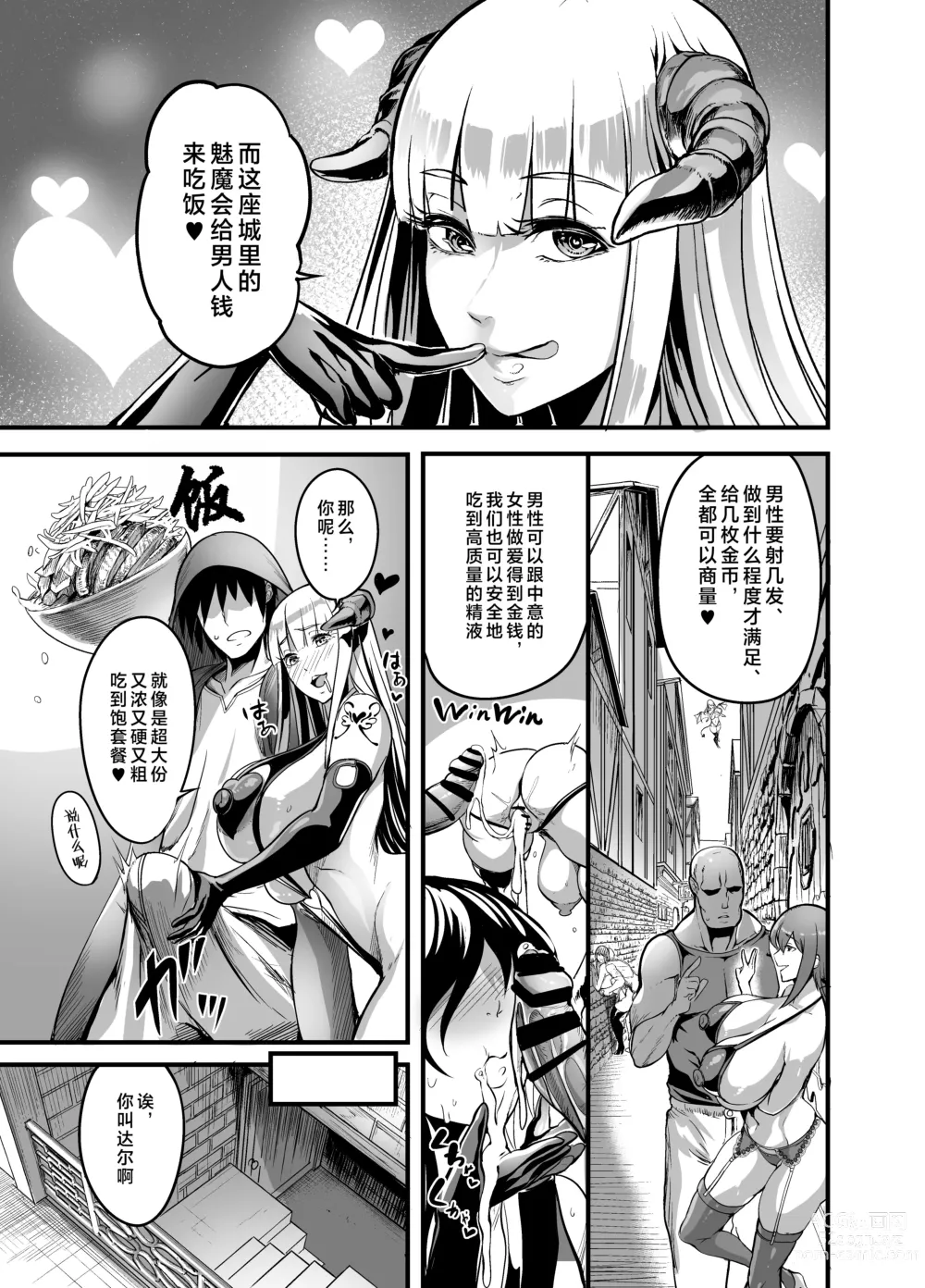 Page 7 of doujinshi Youkoso Succubus Machi e