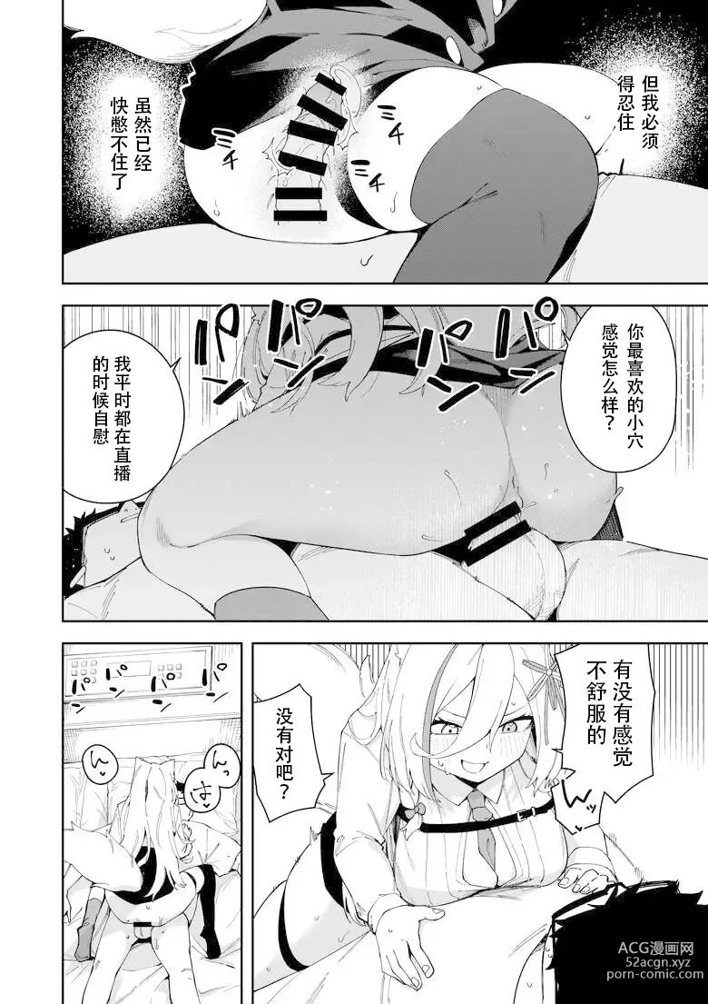 Page 20 of doujinshi Oshi Haishinsha wa Ore dake no Senyou Manko Saimin Kakete Ero-kei Haishinsha o Itsudemo Dokomade Hamemakuru ~Ronomiya Hinagiku no Baai~