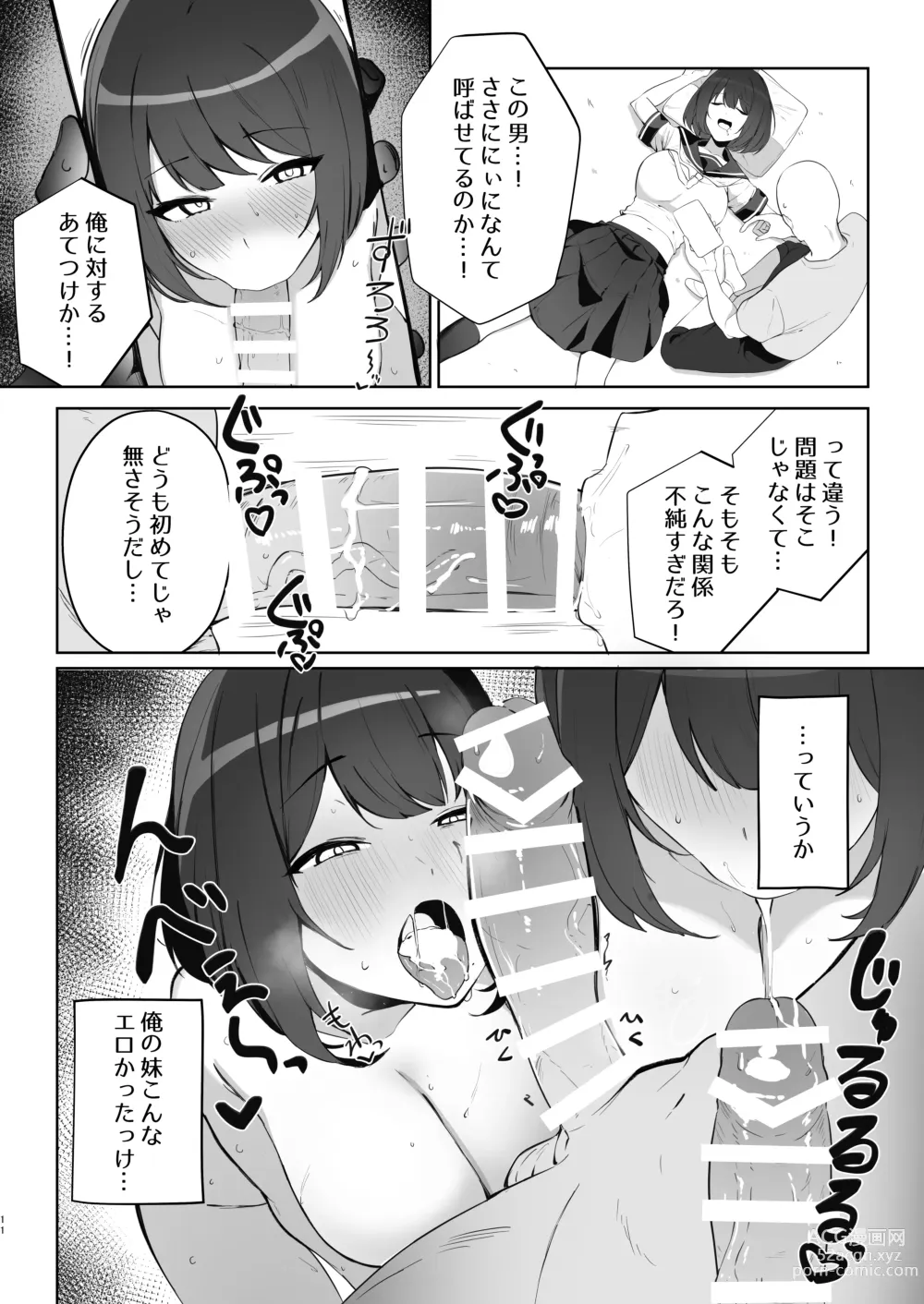 Page 10 of doujinshi Ani no Shiranai Imouto no Hanashi