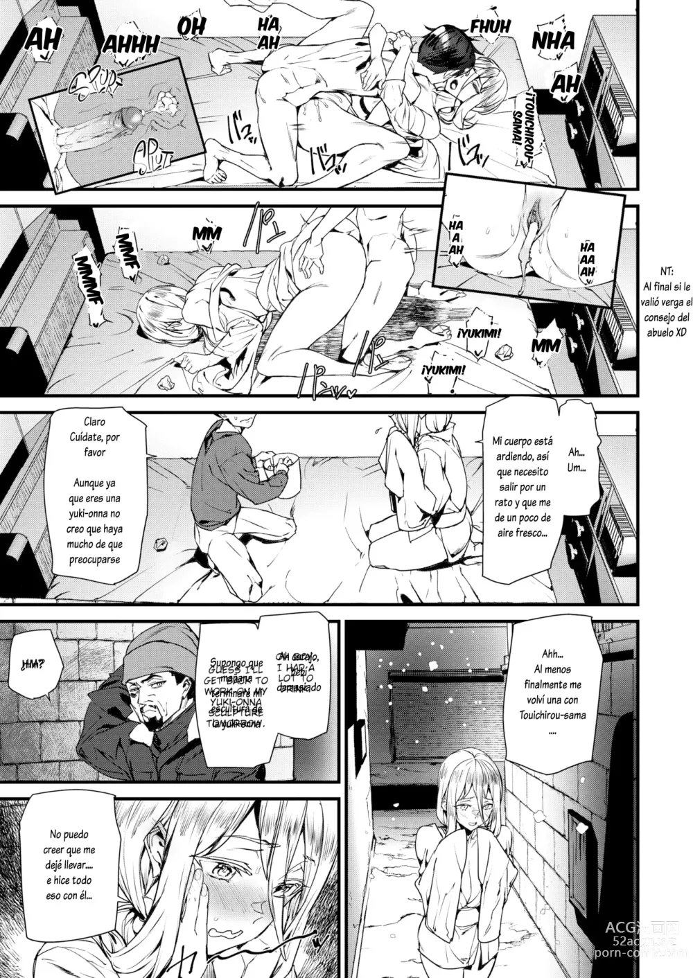 Page 15 of manga Blizzard Girl