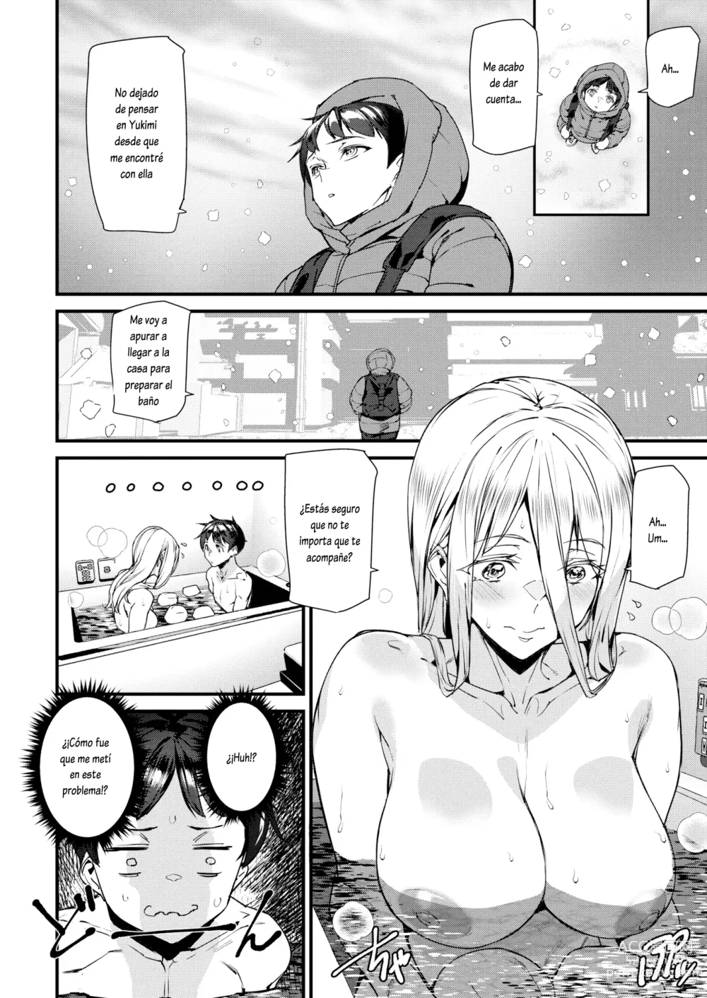 Page 6 of manga Blizzard Girl