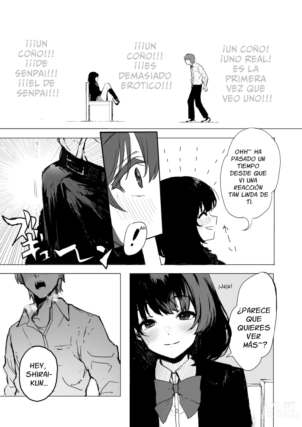 Page 6 of doujinshi Sakuraba Senpai wa Misetagari 1